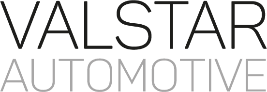 valstar automotive logo 5x3cm zwart